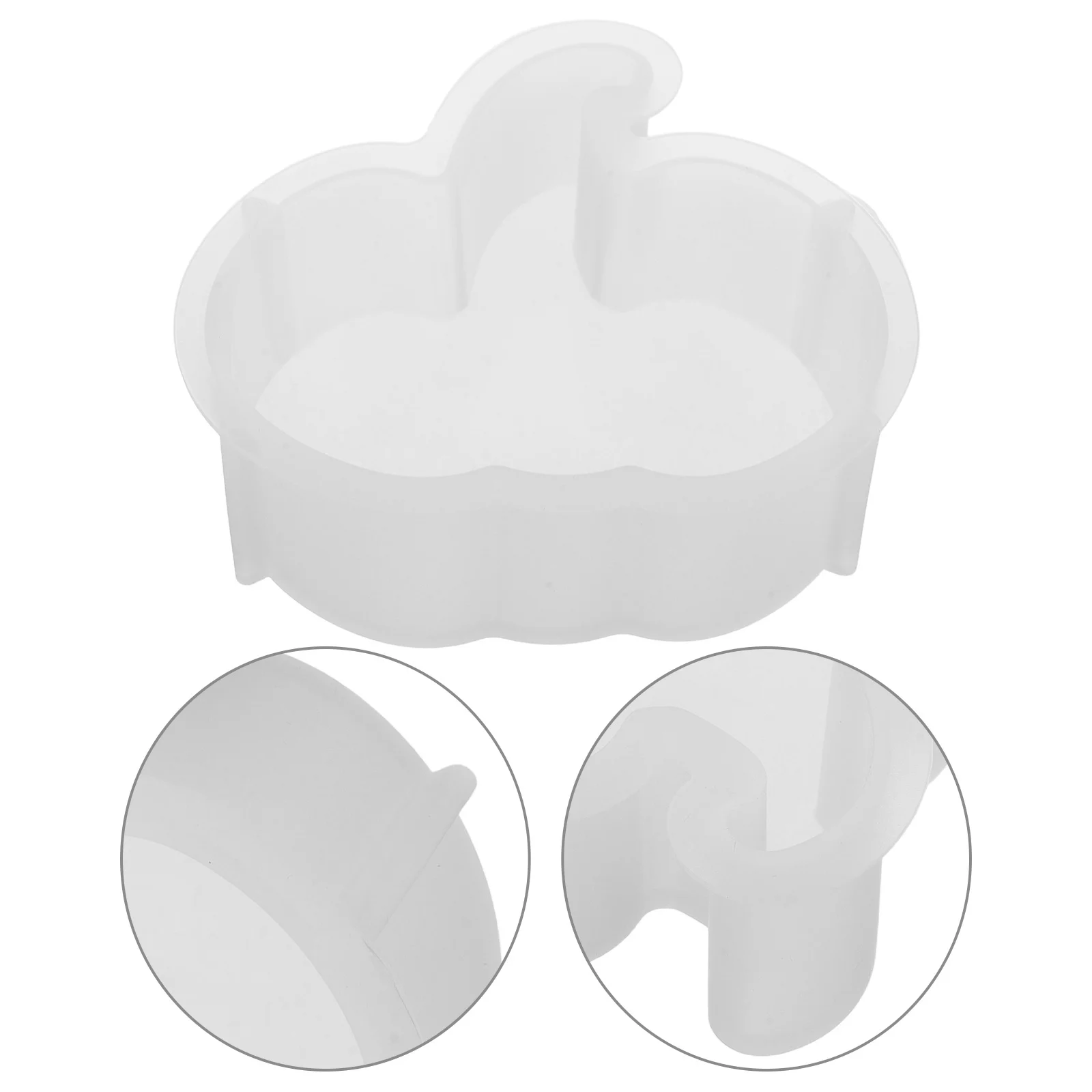 

Silicone Halloween Pumpkin Mould 3D Flexible Pumpkin Cake Mold for Candy Chocolate Baking Thanksgiving Fondant Mold