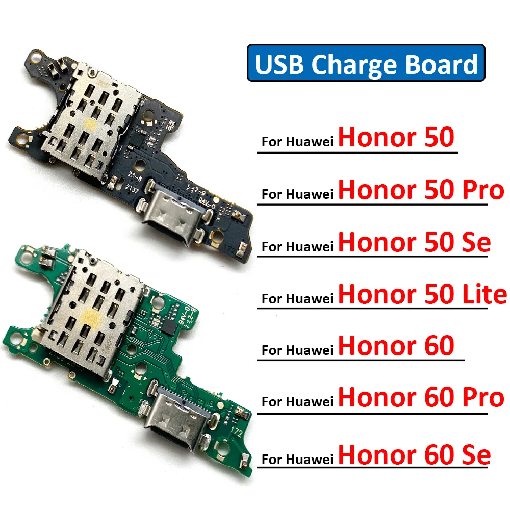 

Новый для Huawei Honor 50 60 Pro Se Lite, док-разъем, зарядное устройство Micro USB, порт для зарядки, гибкий кабель, плата микрофона