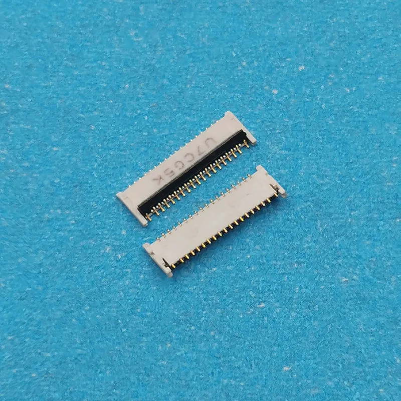 2-5Pcs 35pin LCD Display FPC Connector For Samsung Galaxy Tab A 10.1 T587 SM-T580 T585 Screen Clip Contact On Motherboard