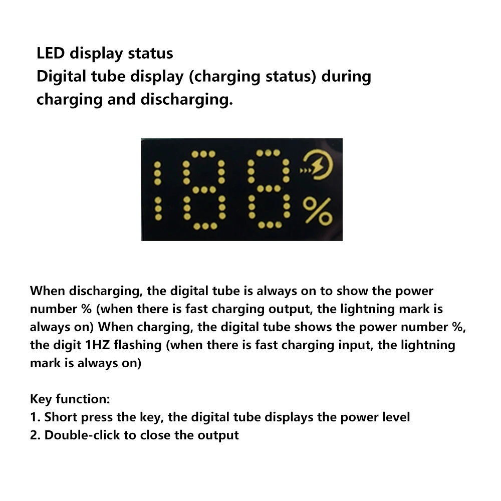 5V 3A  IP5356 lithium battery digital display fast charging module supports TYPE-C Micro USB QC3.0 2.0/PD3.0 PD2.0/AFC/FCP