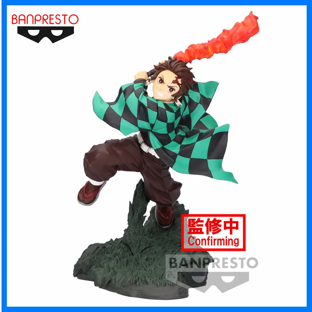 Anime Original Demon Slayer: Kimetsu no Yaiba Combination Battle Tanjiro Kamado Action Figure PVC Model Collector Toys Doll