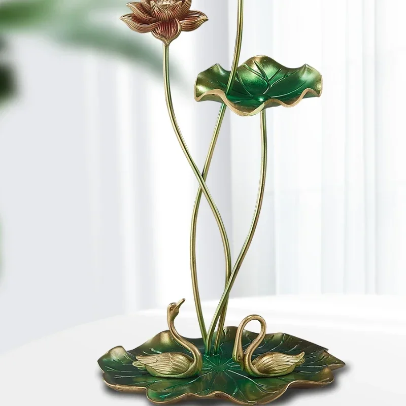 New Chinese Style Copper Ornaments Good Things Connected to High-End Artistic Home Decorations