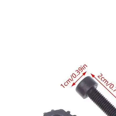 Bimetal Replacement Shears Screws for versatile Pruning Tool Accessories Tools Quick Cleaning Design Bimetal Material