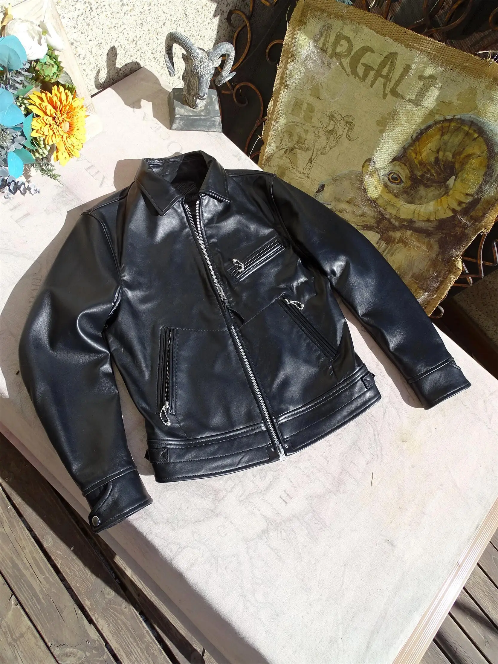 Tailor Brando Washed Heavyweight Goatskin American Vintage M...
