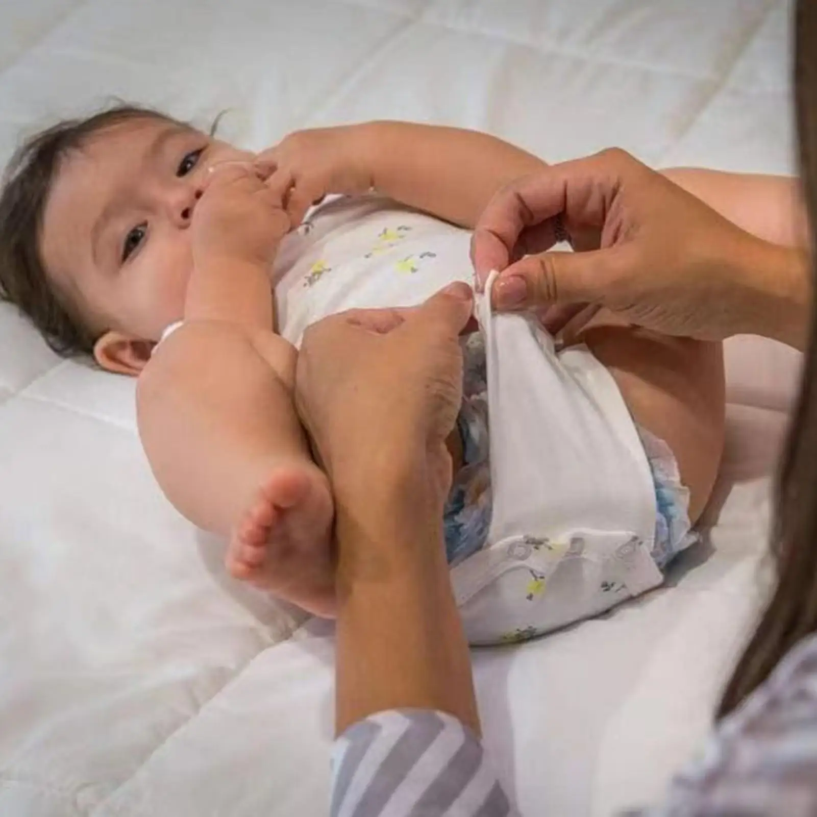 

Baby Jumpsuit Extender 6-Piece Toddler Onesie Extender For Cloth Diapers Breathable Romper Extension Sheet For Daycare Centers