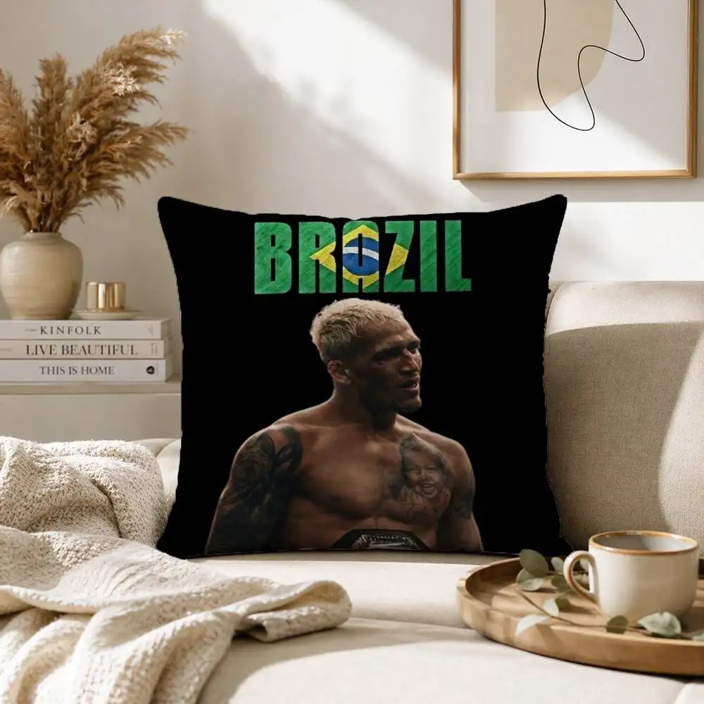 U-Ufc Charles Oliveira Pillow Case for Sofa Living Room Home office Decor Protective Cover