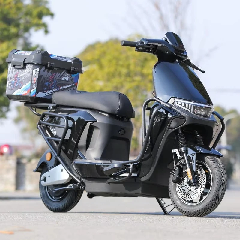 QQW High-quality adult two-wheeled electric motorcycle 72v20ah lithium battery long-distance high-speed 1200w electric scooter