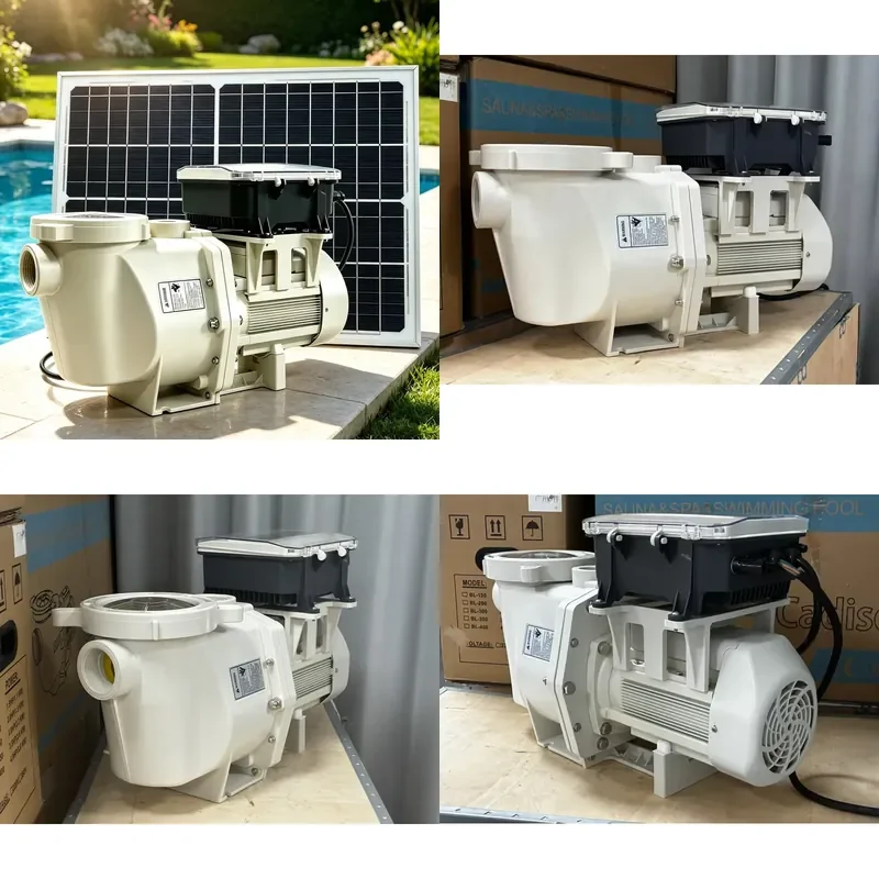 AC and DC hybrid pump 800W energy-saving 220V swimming pool pump, high-efficiency centrifugal solar water pump
