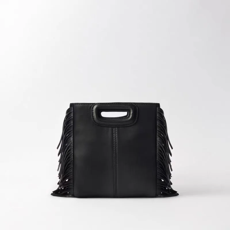 New Fashionable Women Shoulder Bag Black PU Retro Handbag Luxurious Design Casual Ladies Crossbody Bag