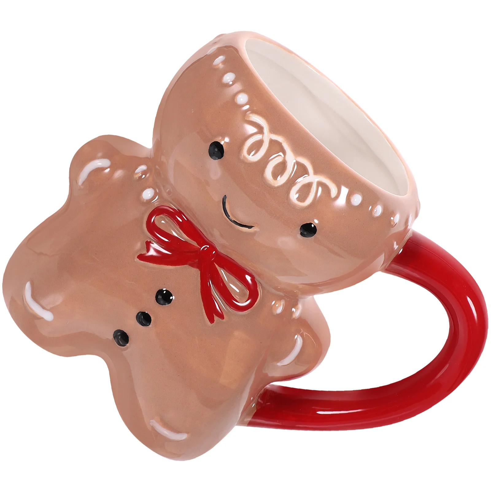 Biscuit Gingerbread Man Cup Dad Stauffers Cookies Christmas Cups Ceramics Decor Lovely Breakfast