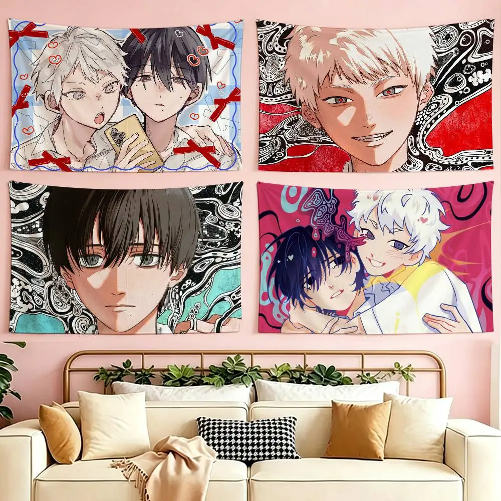 

Cartoon Style The Summer Hikaru Died flag Suitable For Party Club Outdoor Interior Wall Decoration Banner Fans Gift