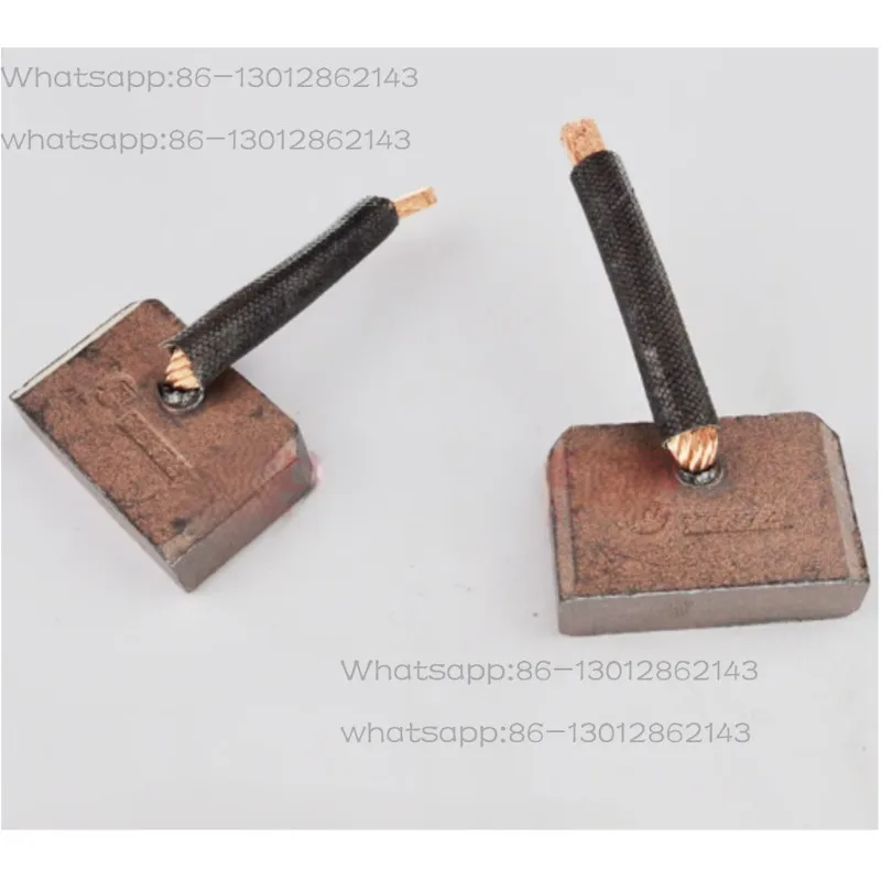8PCS J410 Starter Carbon Brushes 10x35x23mm, High Wear-resistant Motor Brush for Construction Machinery