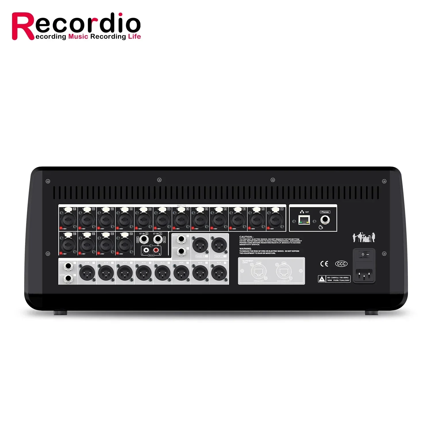 TQ22 Dj sound mixing console digital audio console mixer