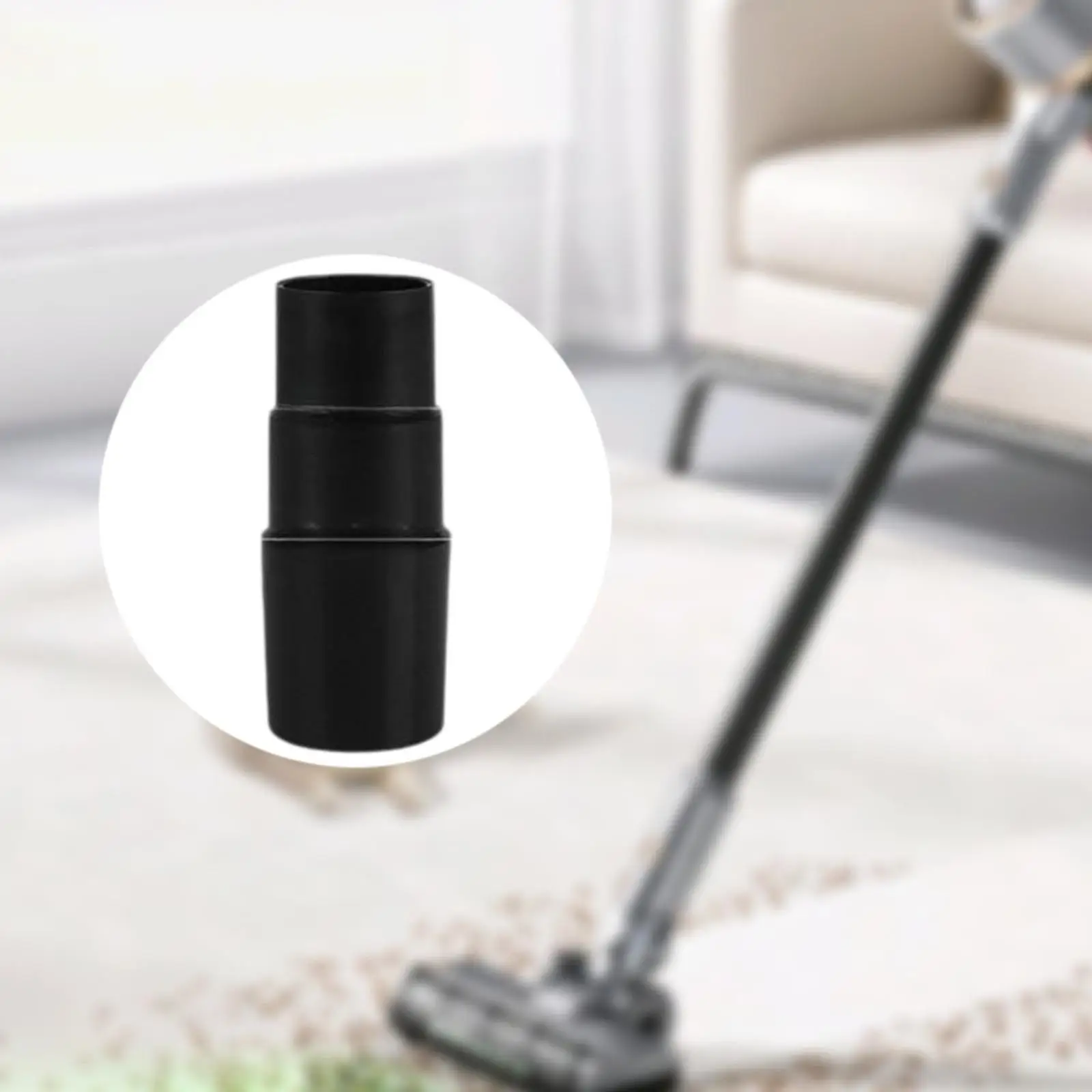 Vacuum Cleaner Brush 3 Layer Adapter Detachable User Friendly Easily Install Universal Dust Brush Adapter Accessories Supplies