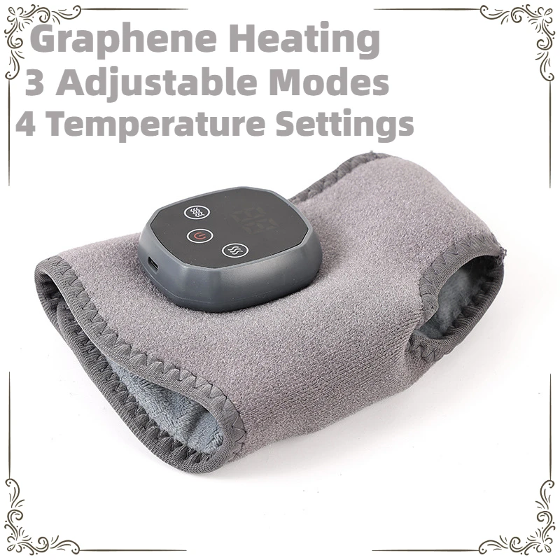 

Graphene Heated Ankle Massager Smart Electric Heating Foot Ankle Wrap Joint Warm Relief