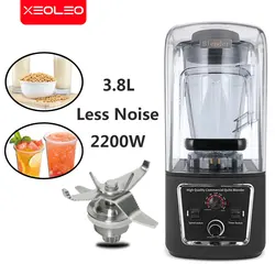 Xeoleo Commerciële Blender Professionele Mixer Juicer Ijs Smoothies Milkshake 3.8l/5l Zand Ijs Maker Machine Food Processor