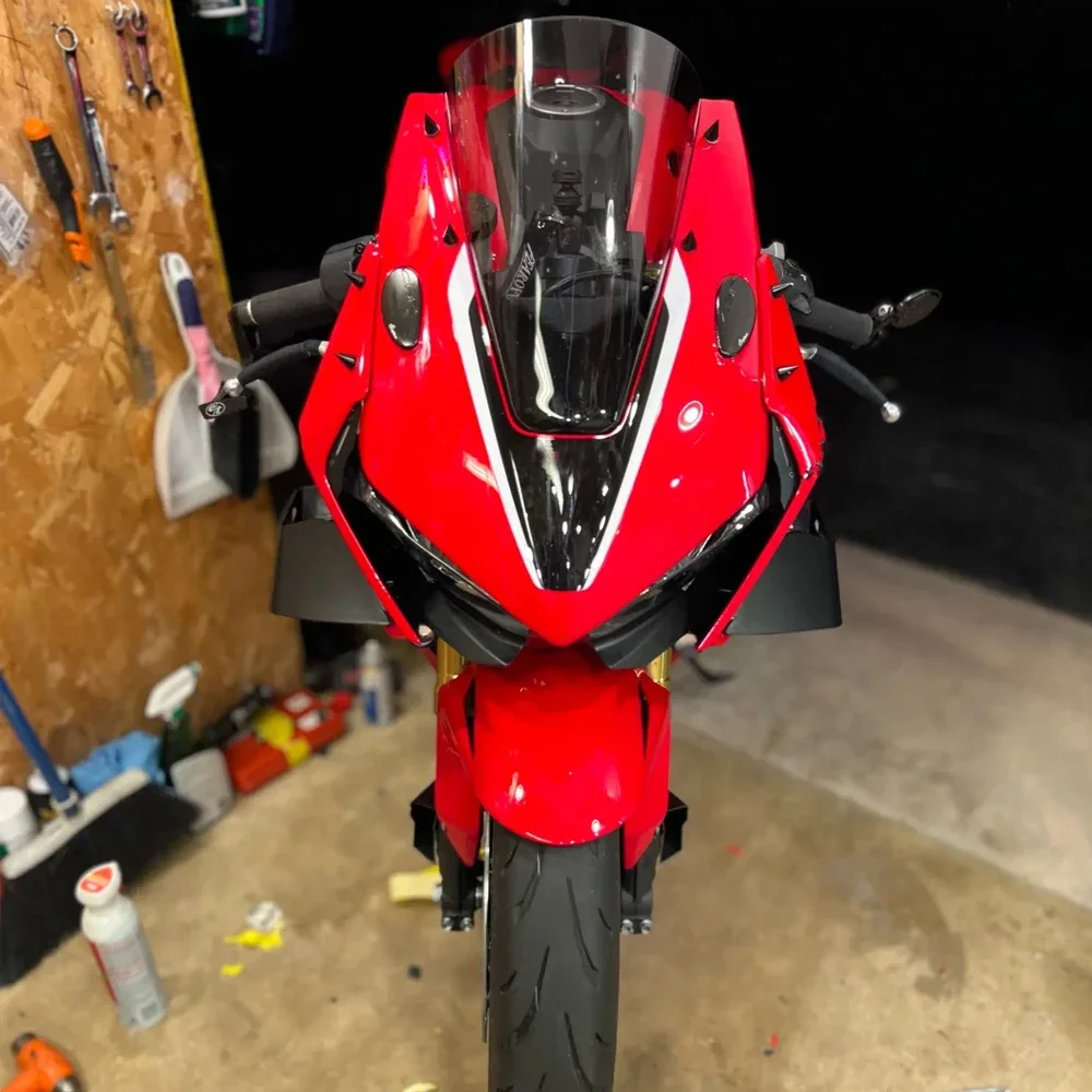Motorcycle Parts Aerodynamic Side Wing Kit Fixed Winglet Spoiler Fairing For Honda CBR1000RR CBR 1000RR Accessories Downforce