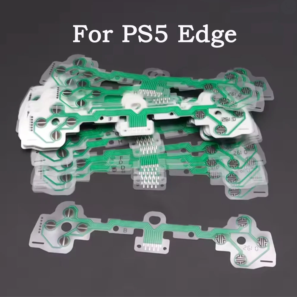 1-10PCS Button Conductive Film Flex Cable For PS5 DualSense Edge Controller FPC Flexible Carbon Film Replacement Membrane