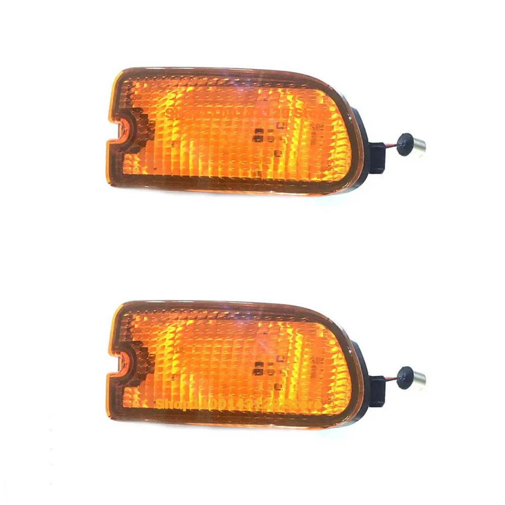 Car Front LED Turn Signal Indicator Lights Fit for Subaru Impreza RS Coupe 1999 2000 2001 Sedan Fender Side Marker Blinker Light