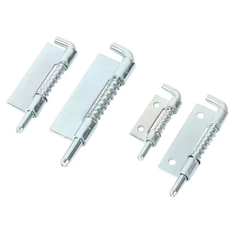 2PCS CL225 Spring Loaded Pin 304 Stainless Steel Silver Window Cabinet Hinge Safety Door Latch Household Hardware