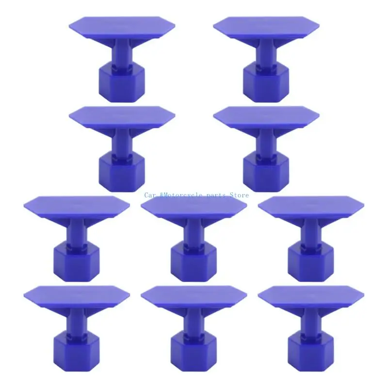 

Y9UC 10Pcs Dent Removal Pulling Tab Dent Puller Tabs Dent Repair Tool Dent Removal Tool Auto Maintenance Tool