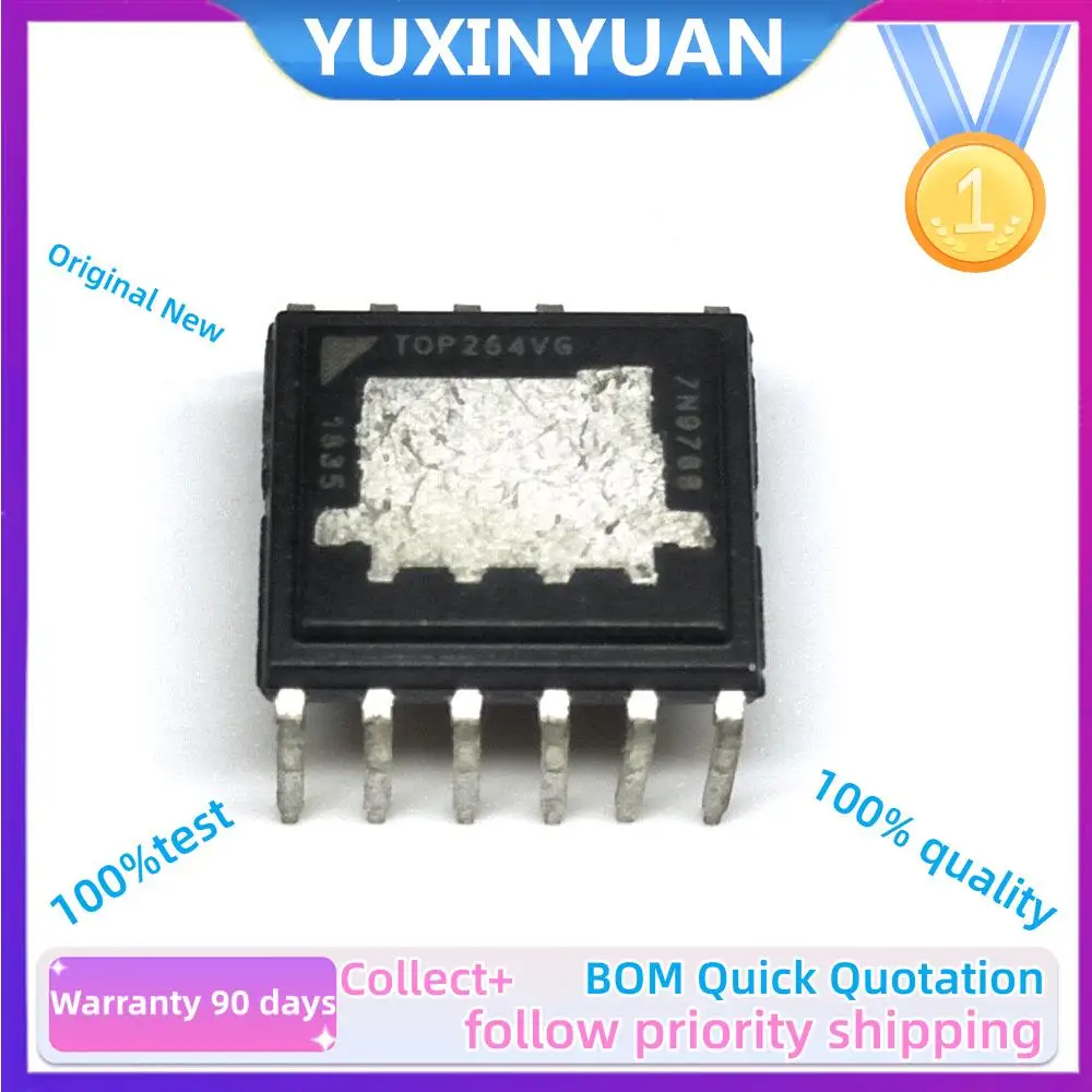 2PCs/Lot And new Original  TOP264VG  DIP12 TOP265VG TOP266VG TOP267VG TOP268VG  YUXINYUAN IC Chip in Stock100%Test