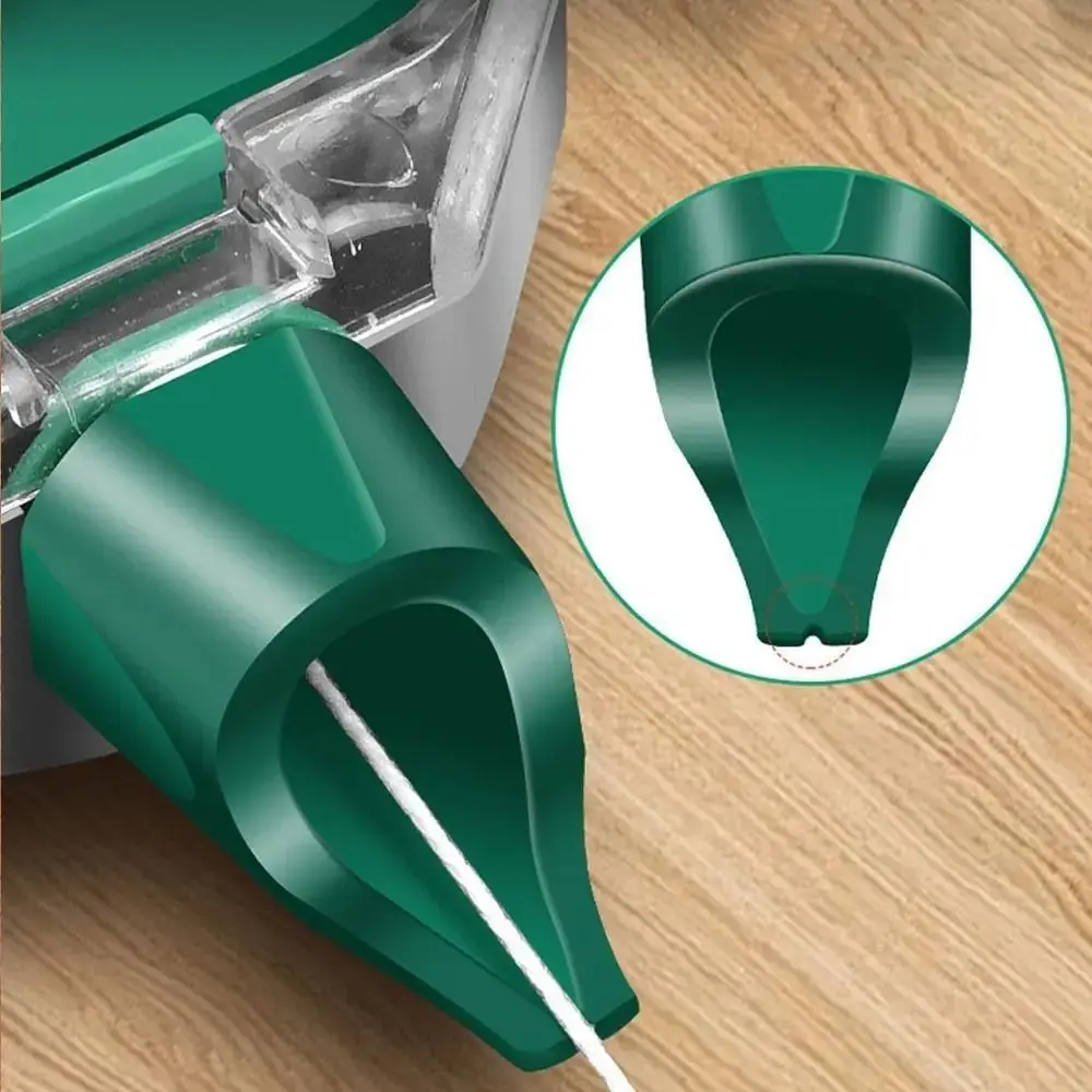 Durable Ground Marking Scriber Draw Line Easy Use Construction Ink Fountain Green Hand-Operated Woodworking Ink Fountain