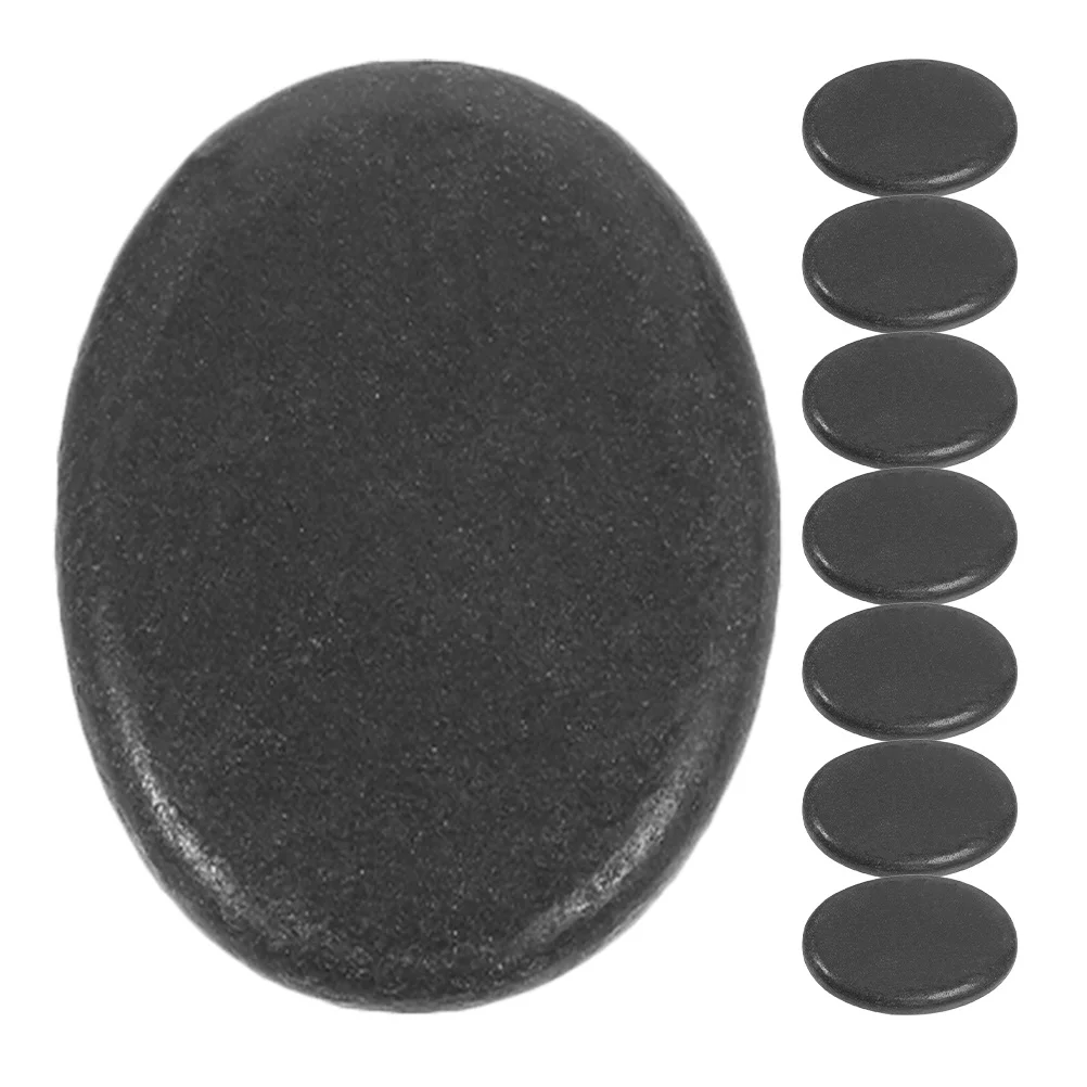 

8 Pcs Volcanic Stone Massage Equipment Massaging Rocks Stones Household Tool