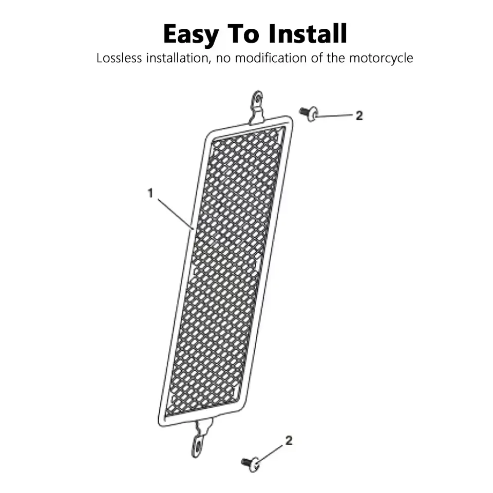 Radiator Guard Engine Cooler Grille Cover Protection For Bonneville T120 T100 Thruxton RS/Speed Twin/Street Twin Motorcycle