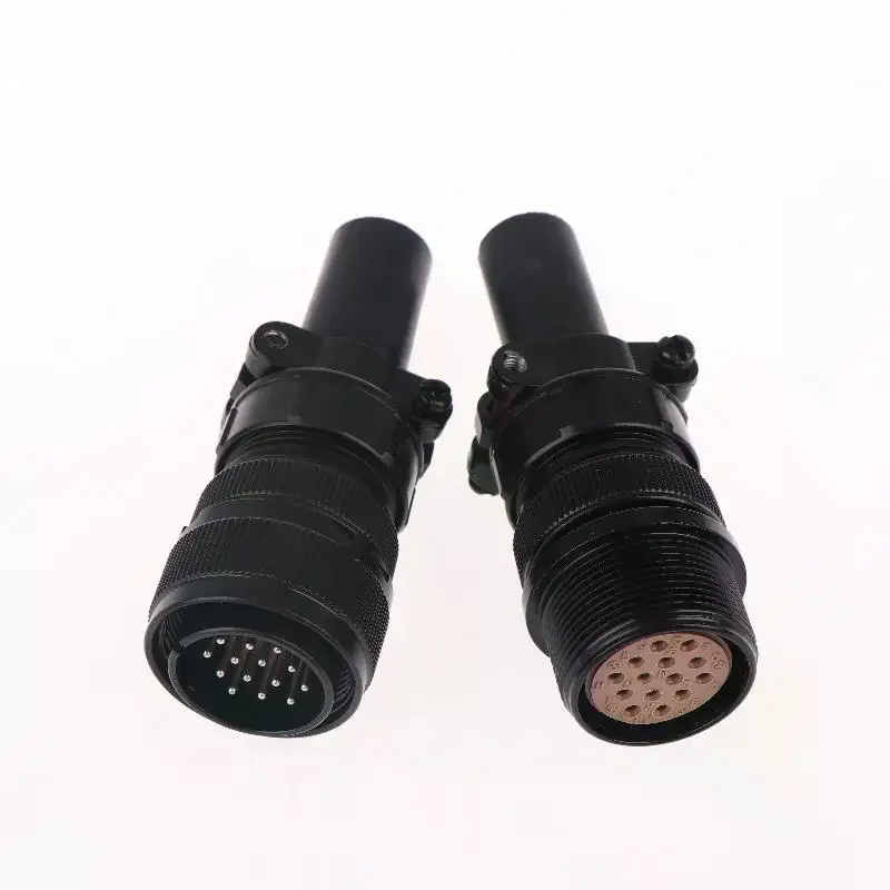 14 Pin Male/Female Metal Connector 136961 141162 For Miller TIG Welders Metal Construction And Remote Current Control