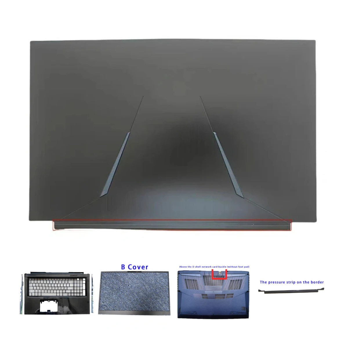 Suitable for deep-sea Titan X10PRO X8PRO X9TI X9TIR X10TI-S top shell frame palm rest bottom shell hinge Cover pressure strip