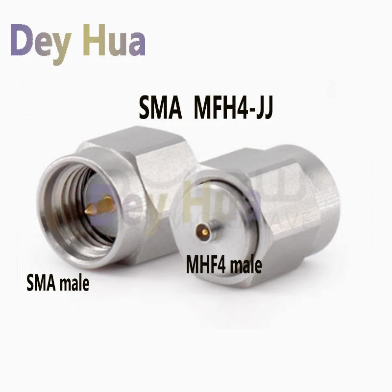 

1/5pcs SMA-MHF4-JJ, SMA male to MHF4 Male SMA-MHF4-KJ U.FL4 Stainless Steel Adapter Microwave RF Connector