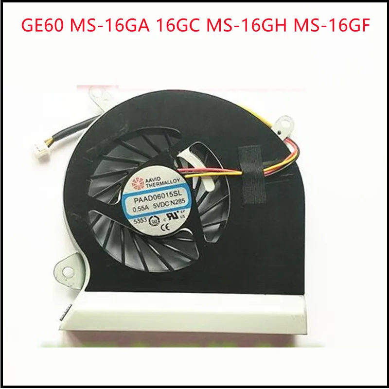 

New Laptop CPU Cooling Fan Cooler For MSI GE60 MS-16GA 16GC MS-16GH MS-16GF GE60 16GA 16GC