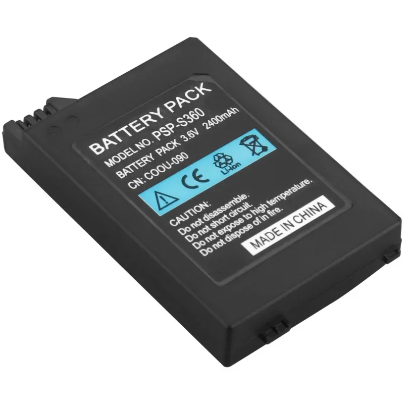 Nuovo pacco batteria ricaricabile 3.6V 2400mAh per Sony PlayStation PSP2400 PSP3000 PSP 3600 PSP-S360 Gamepad Controller batteria