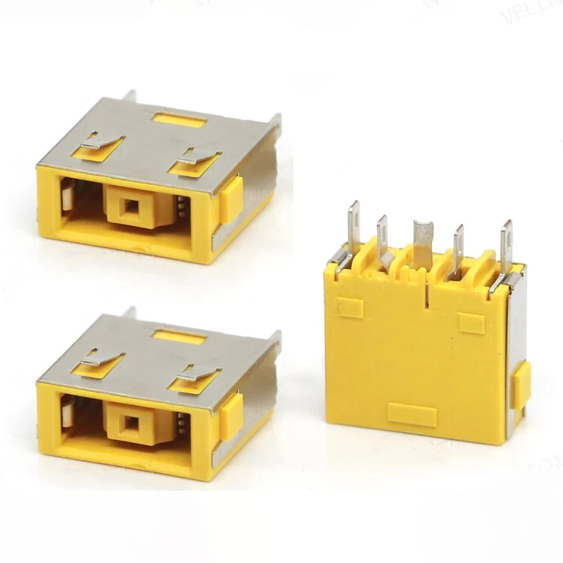 1-10PCS Gelb Laptop DC Power Jack Buchse Stecker Für Lenovo G400 G405S G505 G490 G500 G505 Z501 – Detail 2