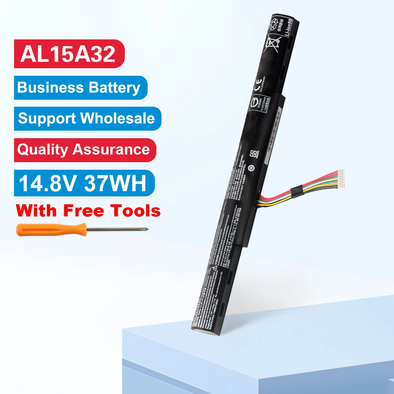 KingSener AL15A32 Laptop Battery For Acer Aspire E5-422G 472 E5-473 E5-473G E5-522 522G E5-532 E5-532T E5-573G E5-553G V3-574G