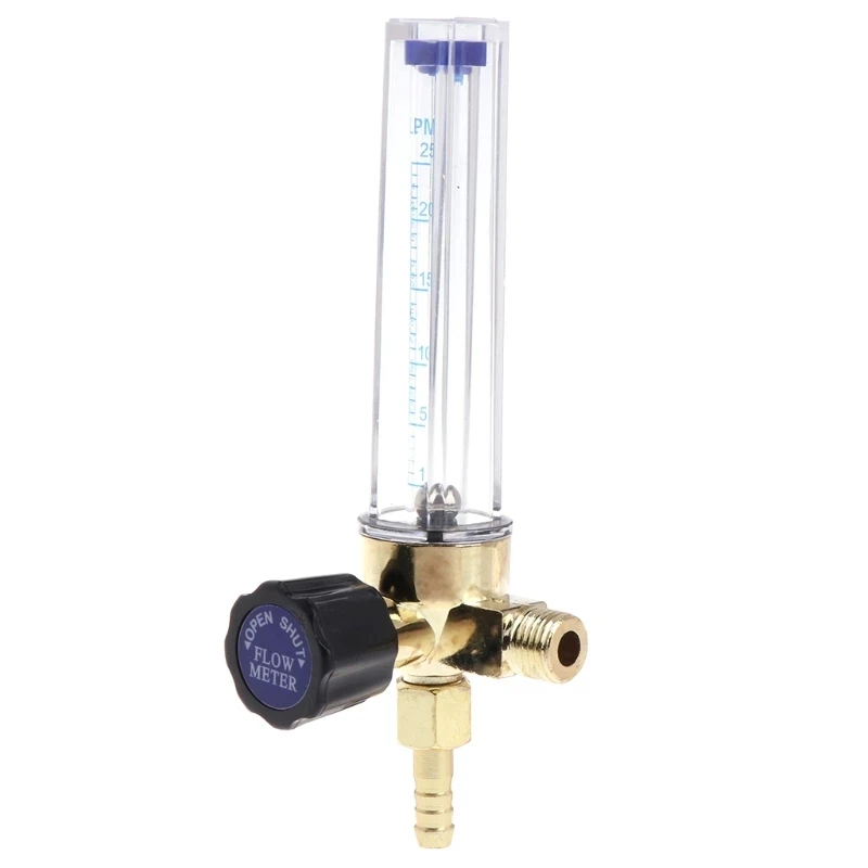1Pcs 0-25Mpa Thread Barb Argon Regulator CO2 Mig Tig Flow-Meter Gas-Regulators Flowmeter Welding Weld Gauge Flow meter Tube
