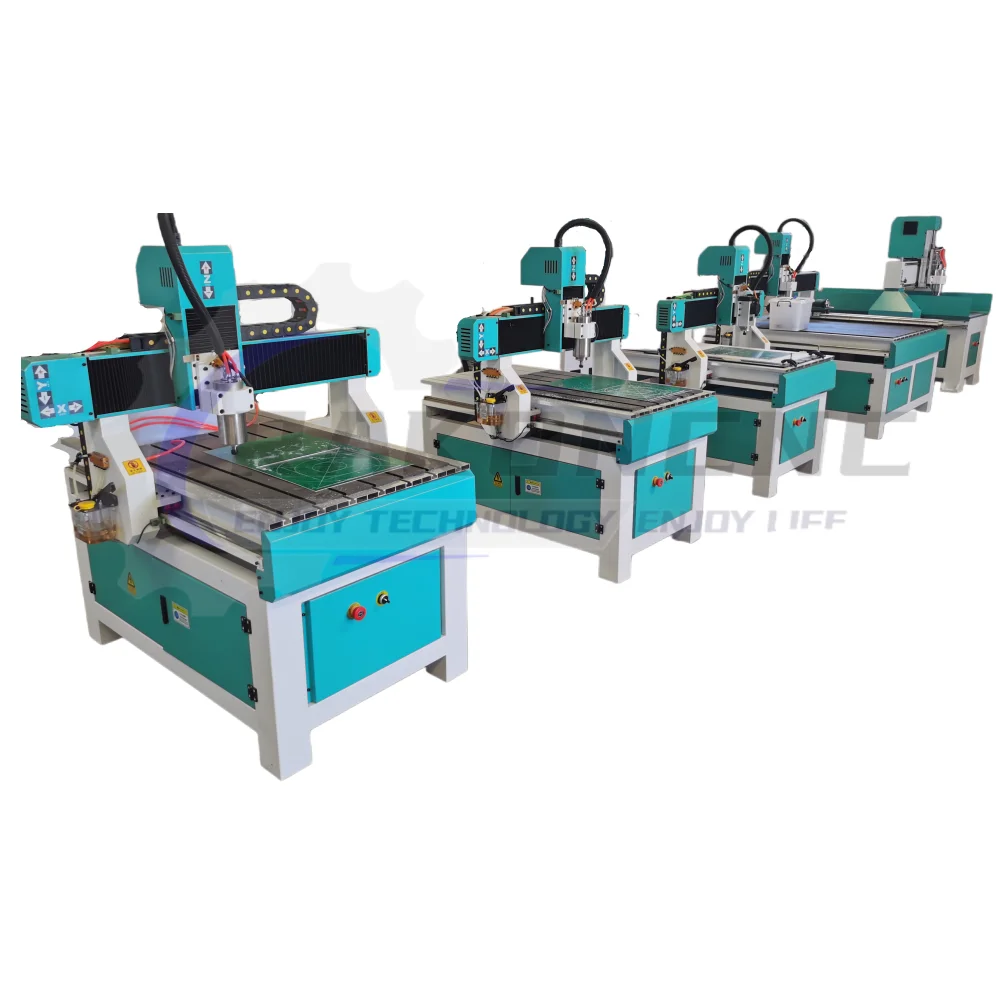 Máquina de Corte de Madera Pequeña 3D 6090, Fresadora CNC DIY, Router CNC para Madera, Acrílico, Piedra y Metal