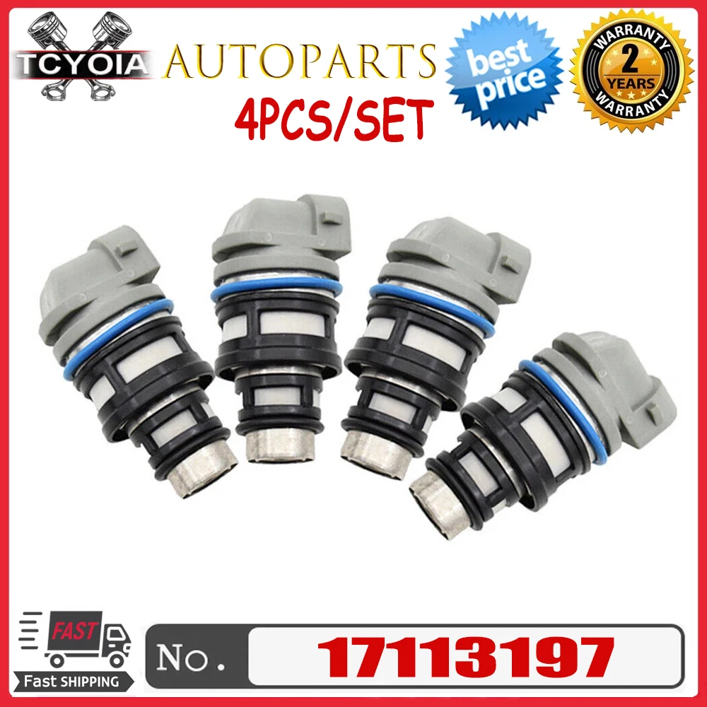 

4Pcs/lot For Chevrolet LLV Chevrolet S10 GMC Sonoma Isuzu Hombre 1994 1995 1996 1997 4 Cylinders Engine Fuel Injector 17113197