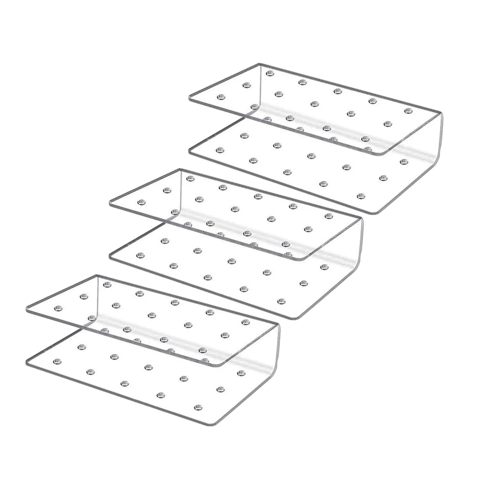 3 Pcs Cake Pop Holder Stand Accessories Stands Decorative Lollipop Rack Clear Transparent - view 6