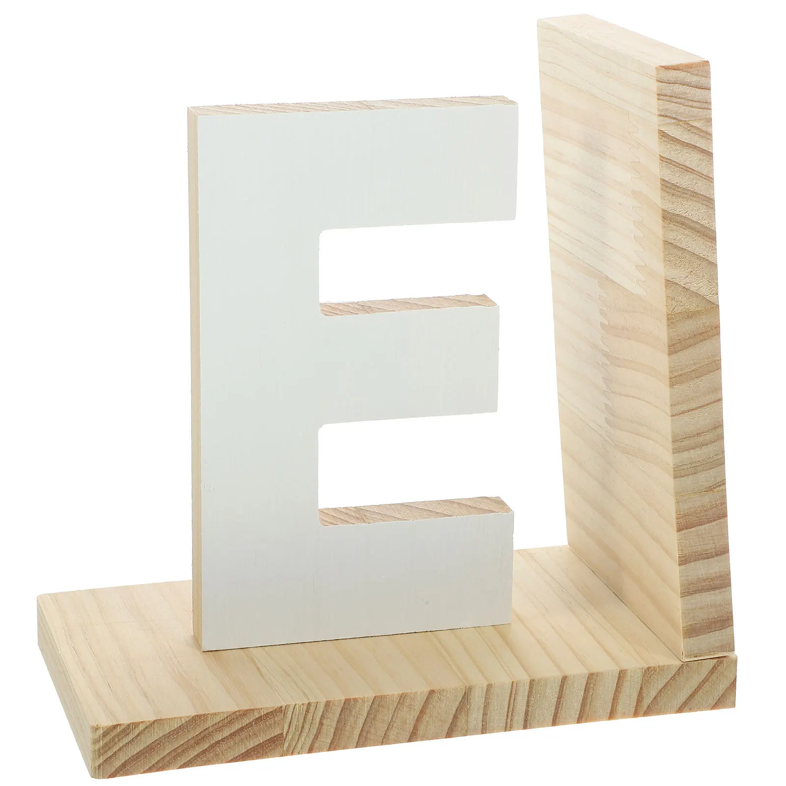 

Wooden Bookends Reusable Book Organizer E Shaped Holder For Shelves Desktop File Stand Reading Storage Shelf Decor Book