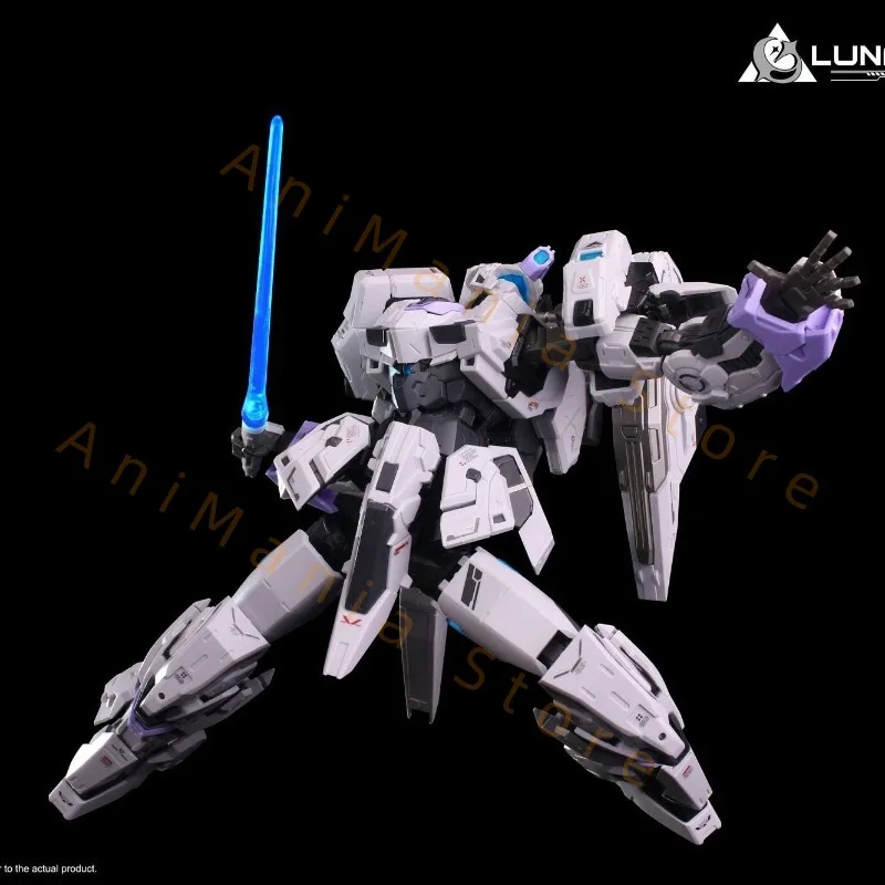 Prevendita GM Modello Godomo GM002 Lunr Trace Altezza 23 cm Vestito di assemblaggio Anime Action Figure Collection Modello Giocattolo Regalo