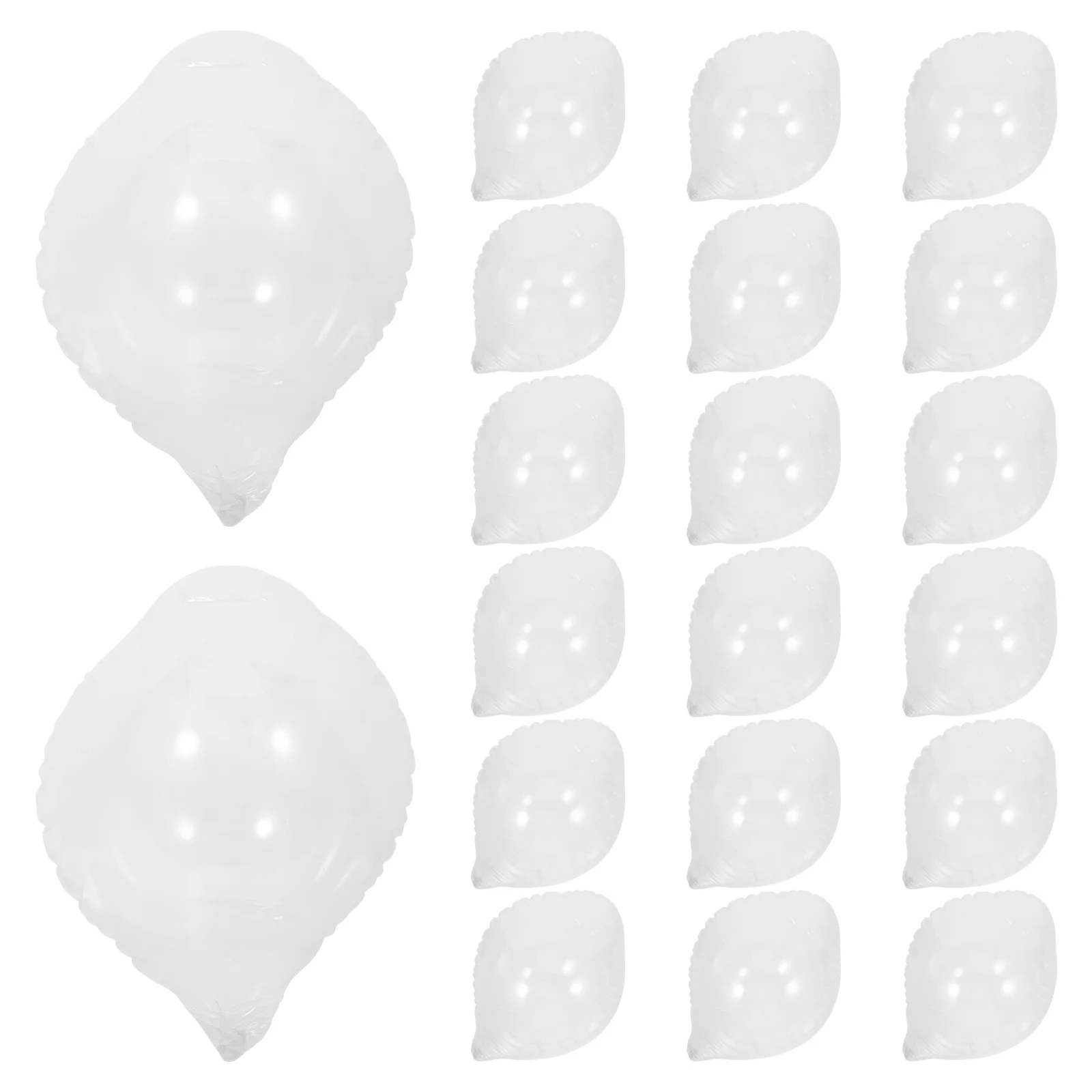 

20pcs Bobo Clear Transparent Party Thick Tpu Balloons Decoration Kit For Wedding Birthday Shower Festival Celebration Party