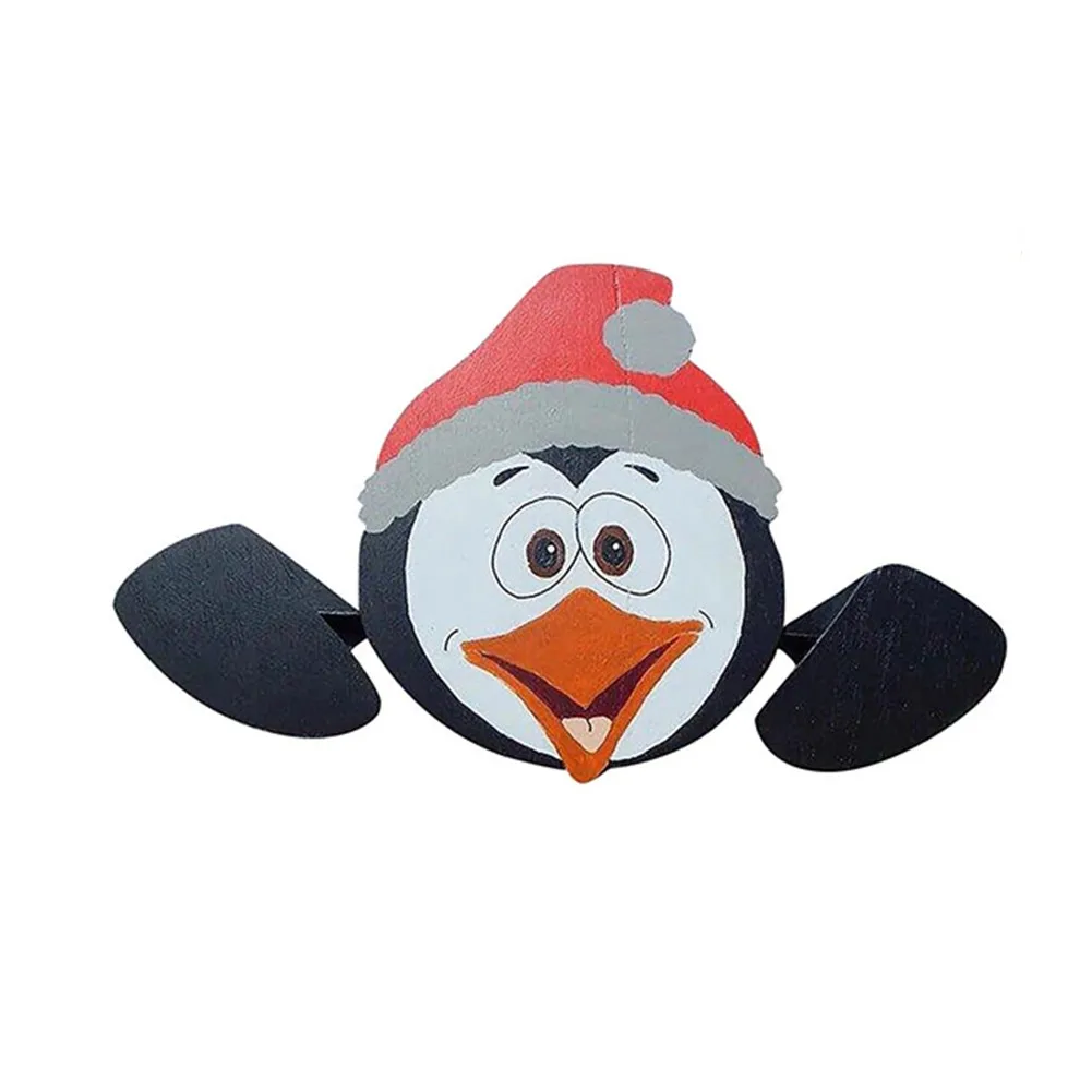 1-2×デコレーション-クリスマス雪だるま-お祭り装飾品-屋外用-ピーカー-サンタのエルク-ガーデン-芝生用-装飾品-1セット