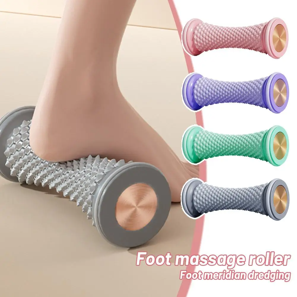 

1Pc Foot Roller Massager Yoga Plantar Fascia Roller Massage Deep Foot Fitness Roller Board Fingerpressure Relaxation Muscle L7X4