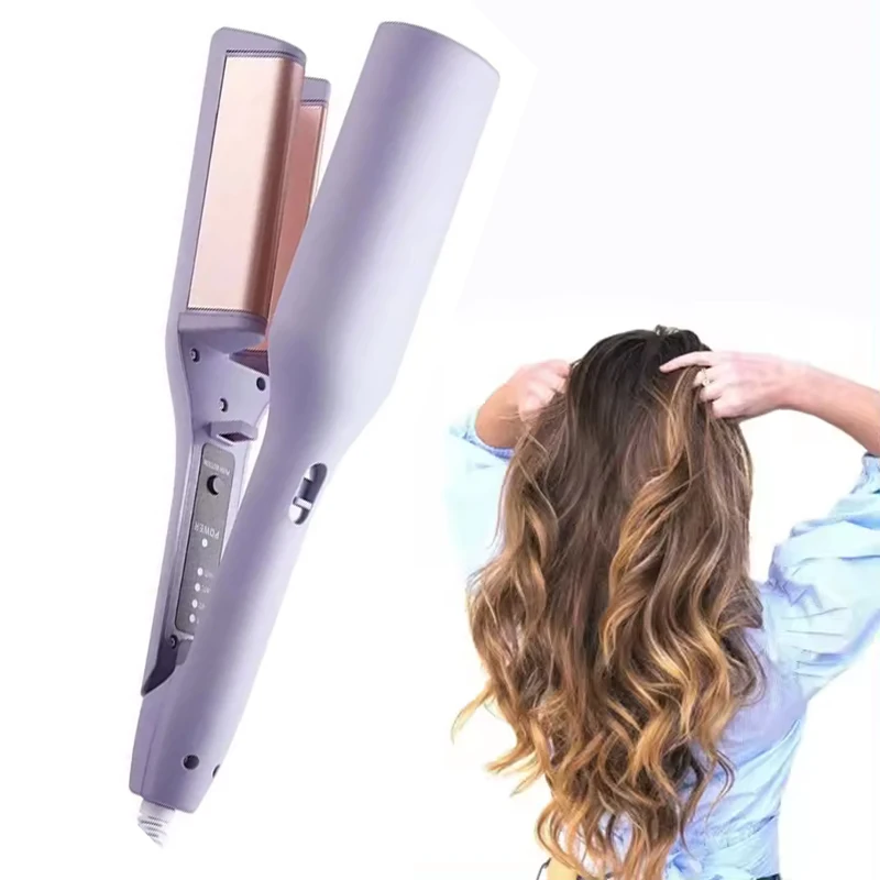 Negative Ion Water Ripple Egg Roll Hair Curler in the Markets Is Selling Well It Is 32 Millimeters in Diameter