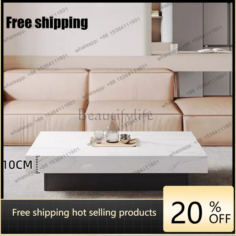 hot Simple French Coffee Table Style Modern Design Minimalist Senior Decor Center Tables Mesa De Centro Living Room Furniture