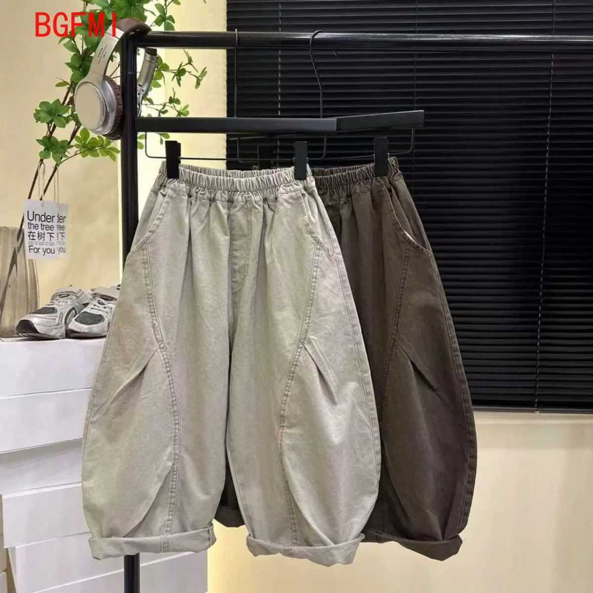 

Korean Fashion Baby Girls Boys Cotton Cargo Pant Autumn Spring Teenage Trousers Casual Loose Pant 4-14Y Children Clothes