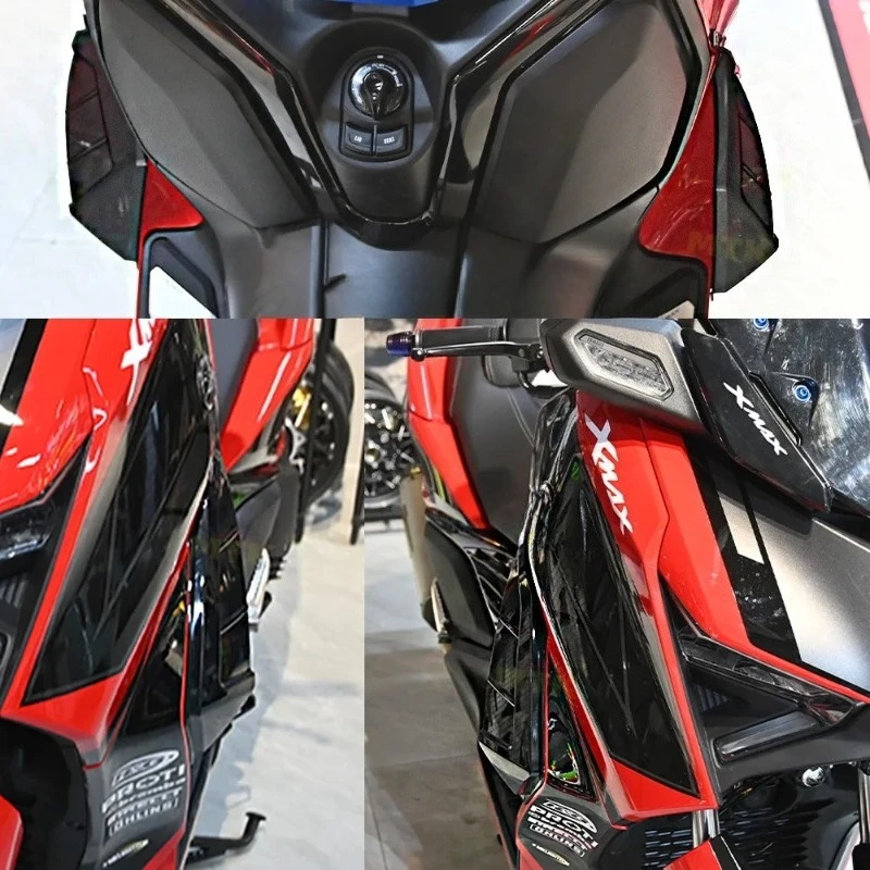 Motorcycle accessories suitable for Yamaha XMAX300 2023-2025 leg windshield each baffle new windshield leg windshield