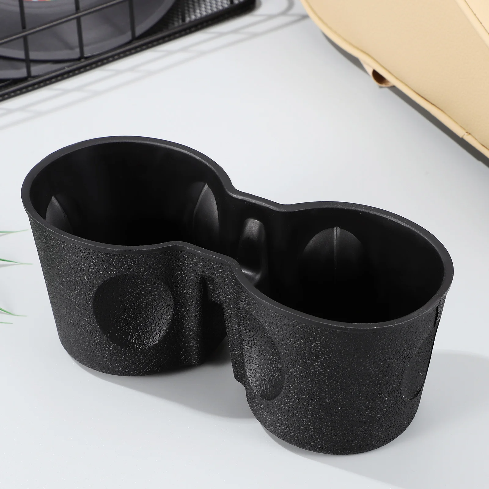 

Car Cup Holder Insert Silicone Custom Fit for Center Console Automotive Cup Holder Stand Nonslip Noise Reduction Spill